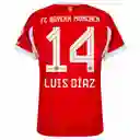 Camiseta Bayer Múnich Con Dorsal #14 Luis Diaz ( Talla L)