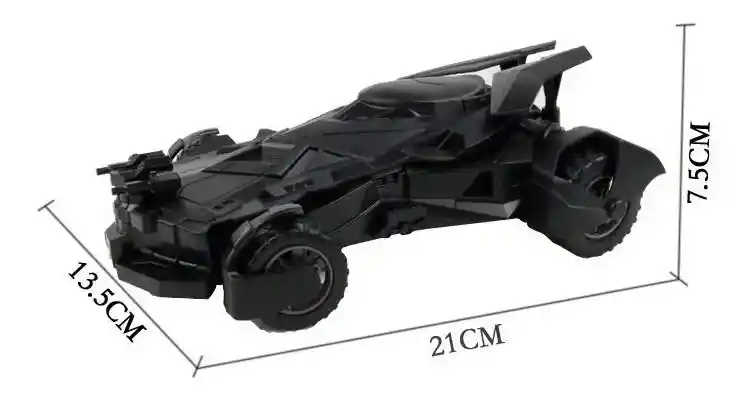 Batimovil Juguete Carro Control Remoto Para Niños