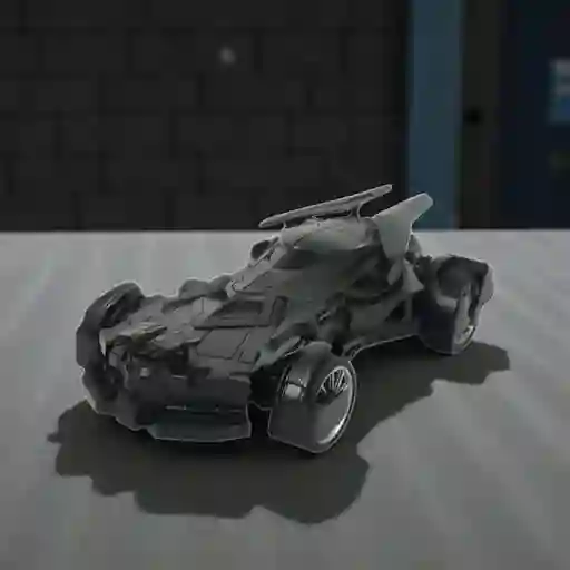 Batimovil Juguete Carro Control Remoto Para Niños