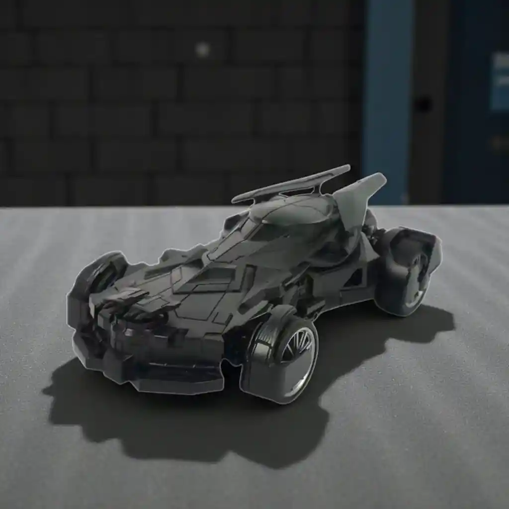Batimovil Juguete Carro Control Remoto Para Niños