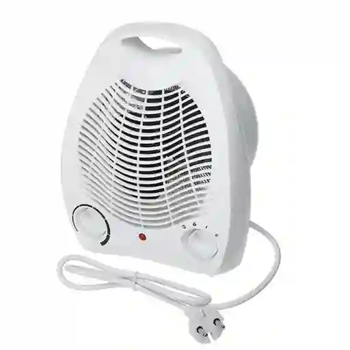 Calefactor Con Ventilador 2 En 1 Control Temperatura Portatil