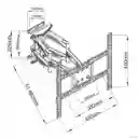Soporte P5 De Pared Para Tv De 32" A 65"