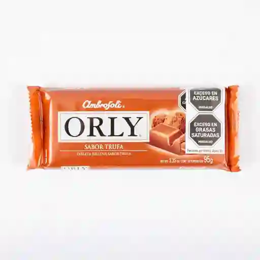 Chocolate Orly Trufa 95 Gr