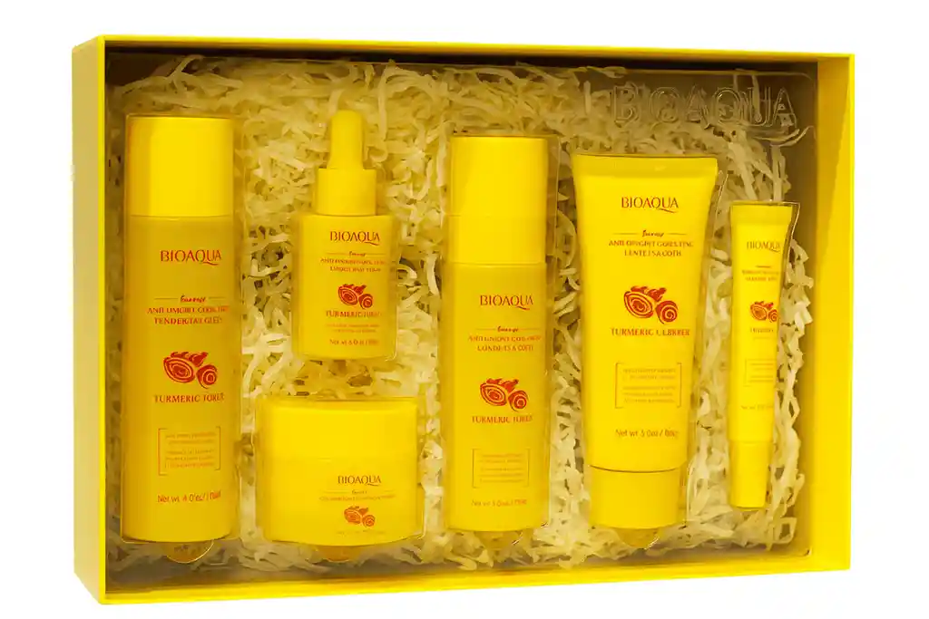 Kit Facial Bioaqua De Curcuma