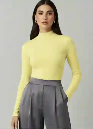 Body Cuello M/l Amarillo
