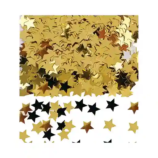 Confetti Estrellas Doradas