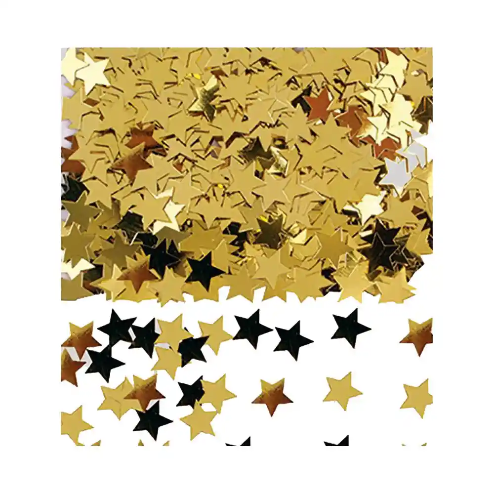 Confetti Estrellas Doradas