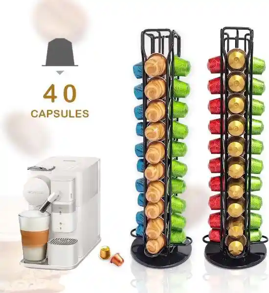 Organizador De Cápsulas 40 Capsulas