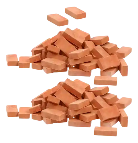 Mini Ladrillo Para Maqueta Paquete X90