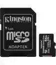 Memoria Microsd 64gb Sdhc Kingston Clase 10 100 Mb/s Video Hd Nueva Sellada Blister