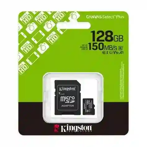 Memoria Microsd 128gb Kingston Original, Para Tu Celular/smartphone / Tablet !100% Originales