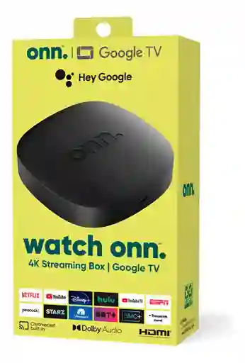Watch Onn Tv Box 4k Android Tv 12 Control Voz Chromecast Netflix Hdmi