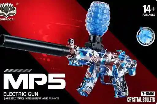 Pistola Hidrogel Juego Niños Mp5 F972