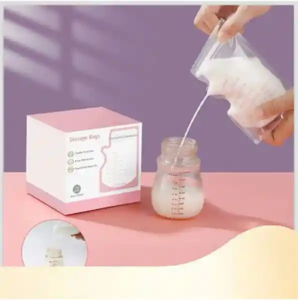 Bolsas Para Leche Materna Almacenar O Porcionar X30 Pzs