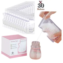 Bolsas Para Leche Materna Almacenar O Porcionar X30 Pzs