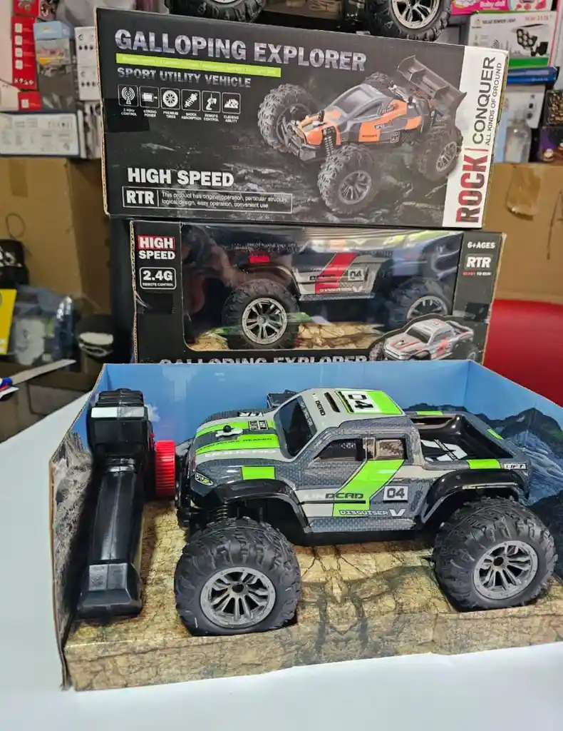 Camioneta Todo Terreno Amortiguadores Juguete