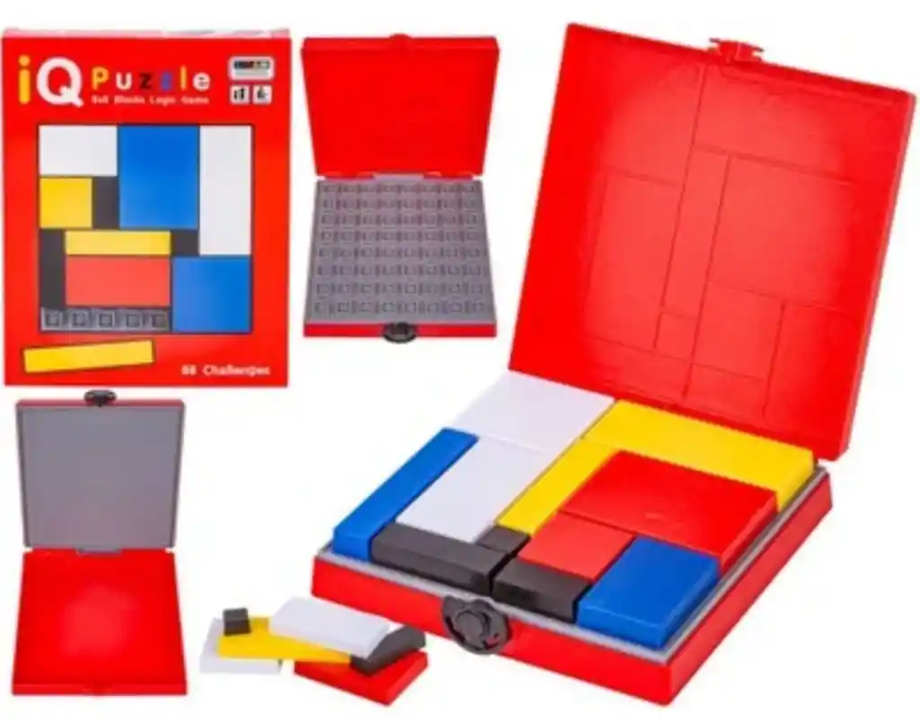 Juego De Mesa Para Reflejos Combina Colores Y Bloques