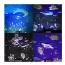 Lámpara De Proyección Rotativa 360° 6 Películas