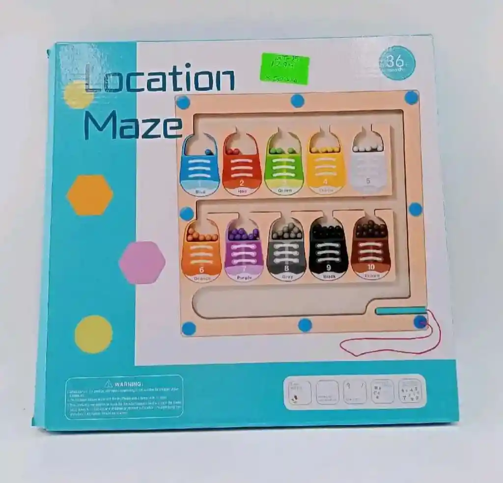 Laberinto Imantado Madera Juguete Infantil Puzzle Educativo