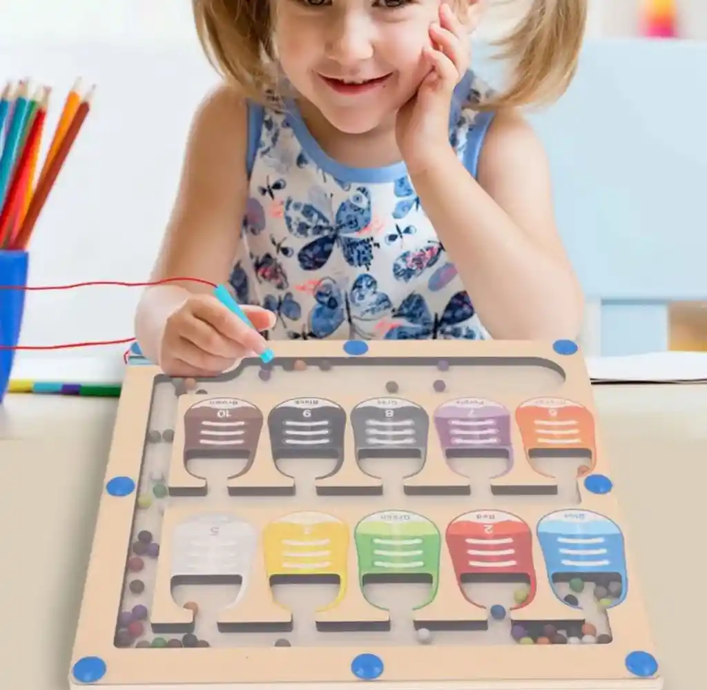 Laberinto Imantado Madera Juguete Infantil Puzzle Educativo