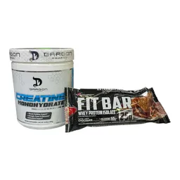 Creatina Monohidratada Dragon Pharma 60 Servicios + Obsequio