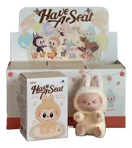 Labubu Monsters Sorpresa Muñeco Have Seat Colección Llavero