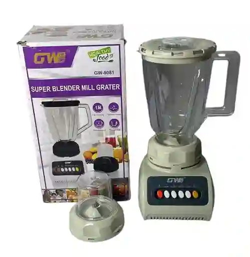 Licuadora 4 Velocidades Con Picatodo Adicional