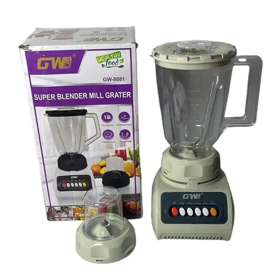 Licuadora 4 Velocidades Con Picatodo Adicional