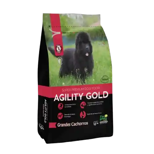 Alimento Para Perro Agility Gold Grandes Cachorros 8 Kg