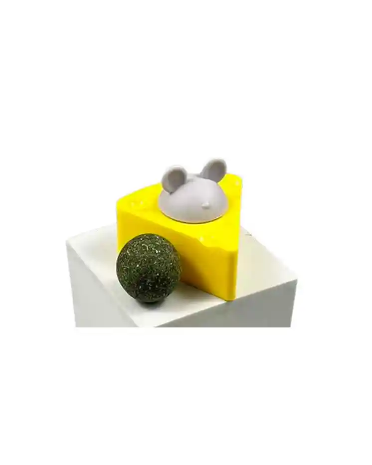Bola De Catnip Forma De Queso