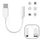 Adaptador De Audio Tipo C A Jack 3.5mm