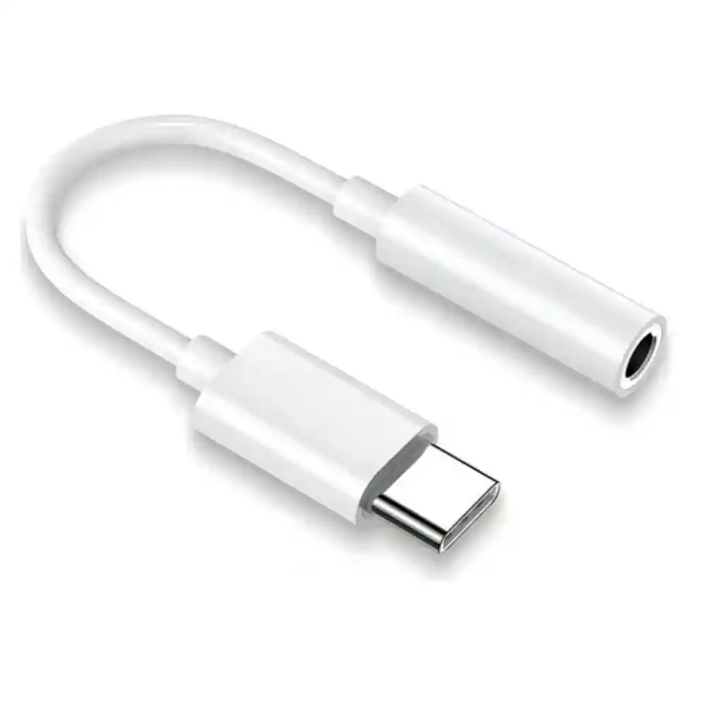 Adaptador De Audio Tipo C A Jack 3.5mm