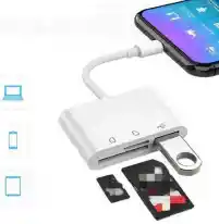 Adaptador Otg Type-c Universal 4 Puertos – Lector Sd/microsd + Usb Lj-55