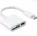 Adaptador Otg Type-c Universal 4 Puertos – Lector Sd/microsd + Usb Lj-55