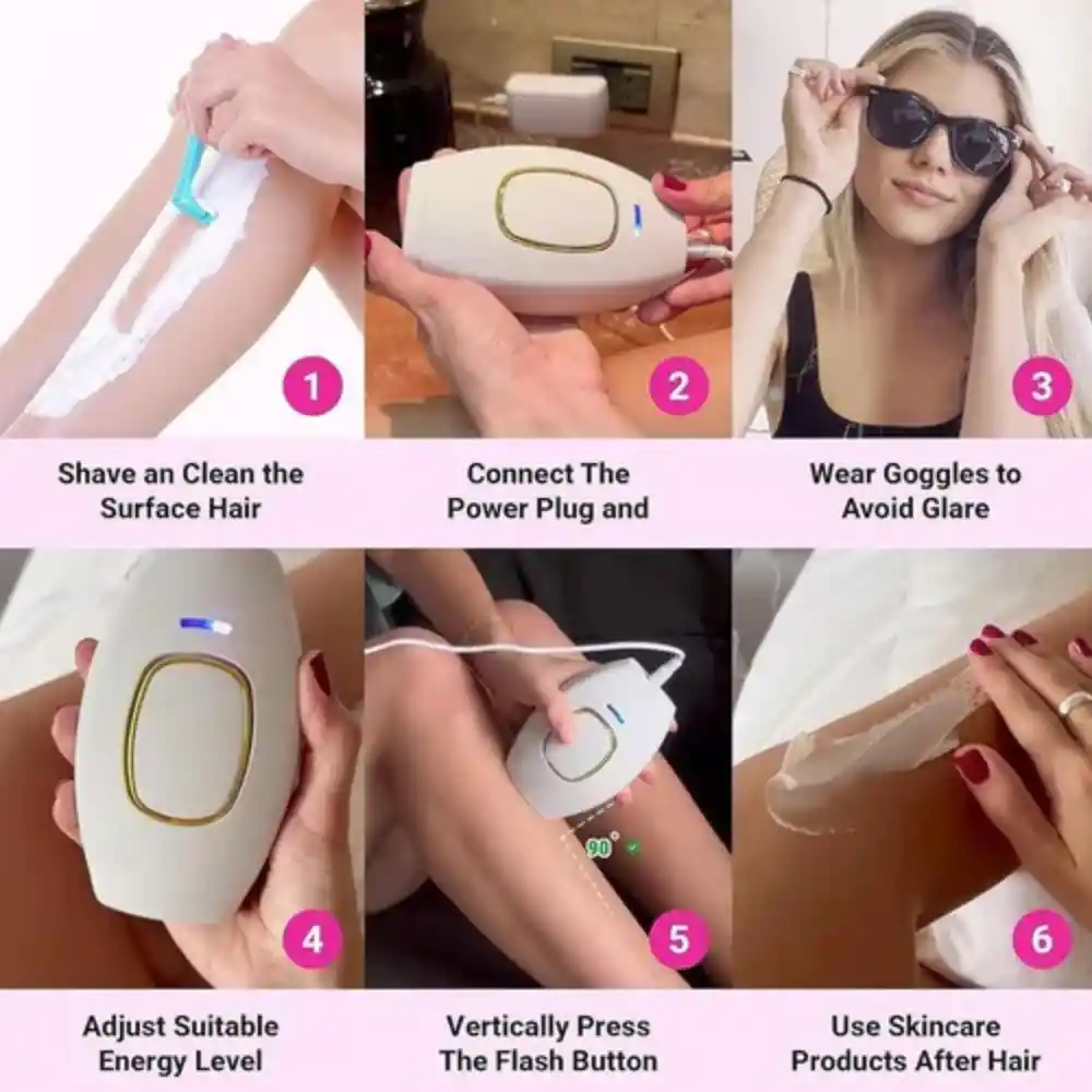 Depilador Láser Ipl Permanente Color Multicolor