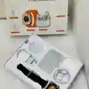 Combo Reloj Watch X8 Ultra + Audifonos In Ear + Power Bank Negro O Naranja