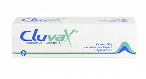 Cluvax Crema Vaginal 20 G Clindamicina 2% Clotrimazol 1% 3 Aplicadores