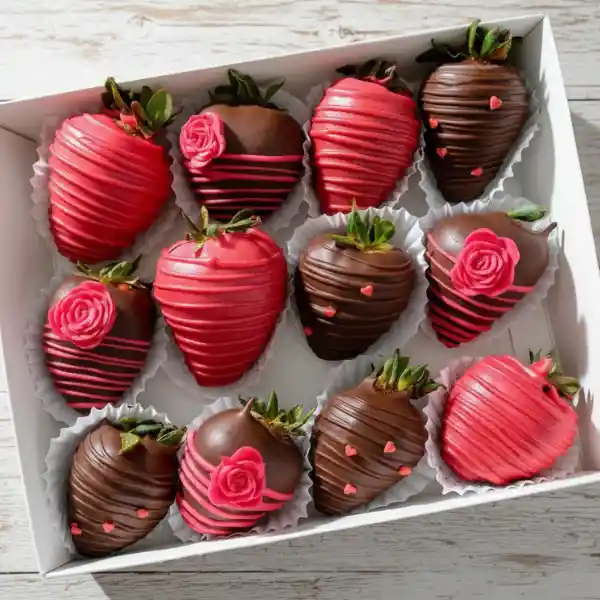Fresas Con Chocolate Romance