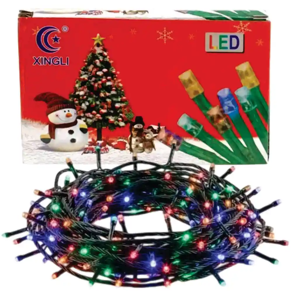 Navidad Luces Led Lineal Multicolor Para Arbol