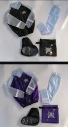 Impermeable Para Niño +zapaton+tula