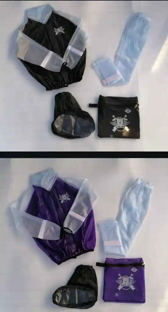 Impermeable Para Niño +zapaton+tula