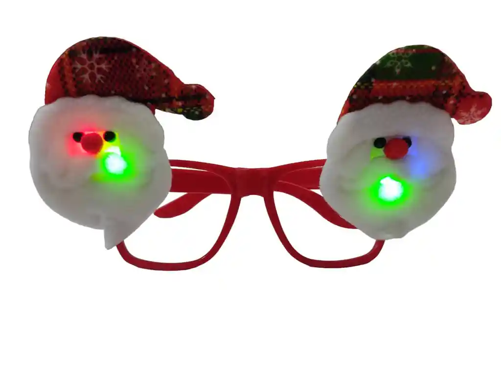 Gafas Papa Noel Con Luces