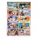 Lamina De Tarjetas Navideñas "de" "para" Adhesivas *10und