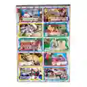 Lamina De Tarjetas Navideñas "de" "para" Adhesivas *10und