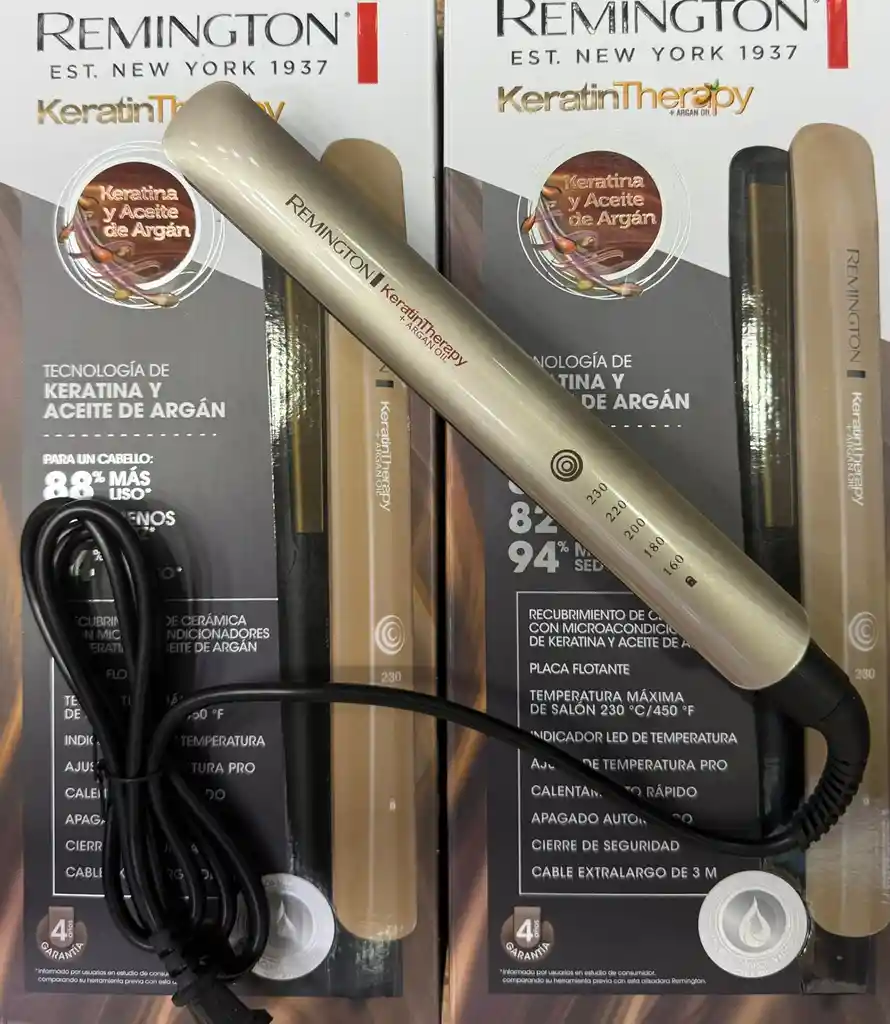 Plancha Remington Keratin Therapy