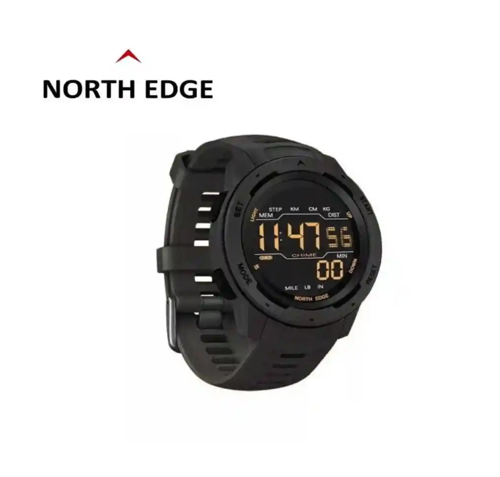Reloj Digital North Edge Mars Negro