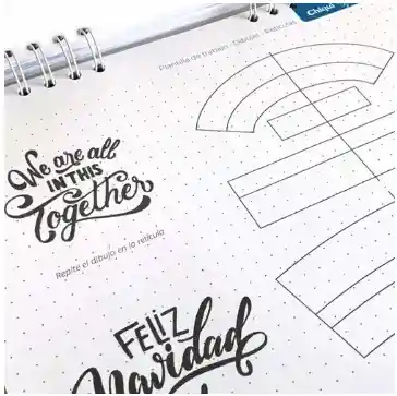 Libro Cartilla Lettering Guia