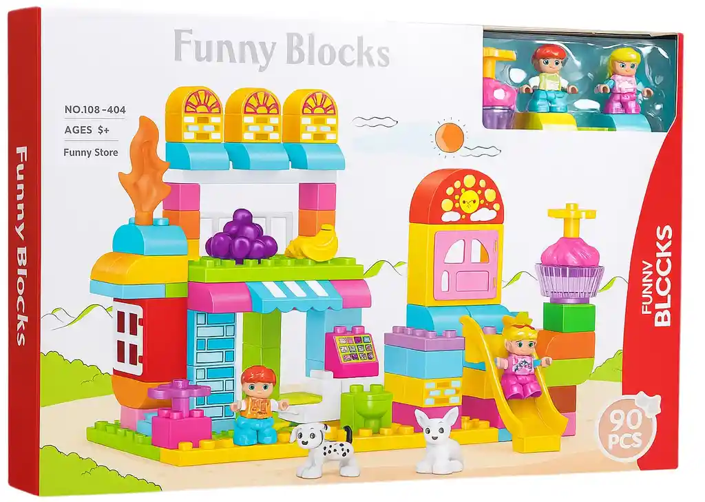 Juego De Construcción Bloques Armables Grandes Para Niños