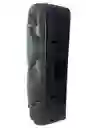 Torre De Sonido Cabina Parlante Doble 8" Con Microfono Inalambrico