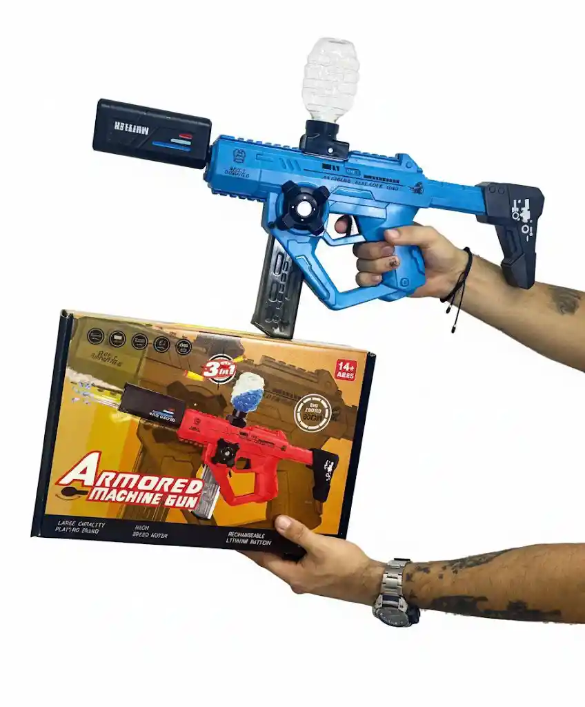 Pistola Hidrogel Armored Dardos Y Agua